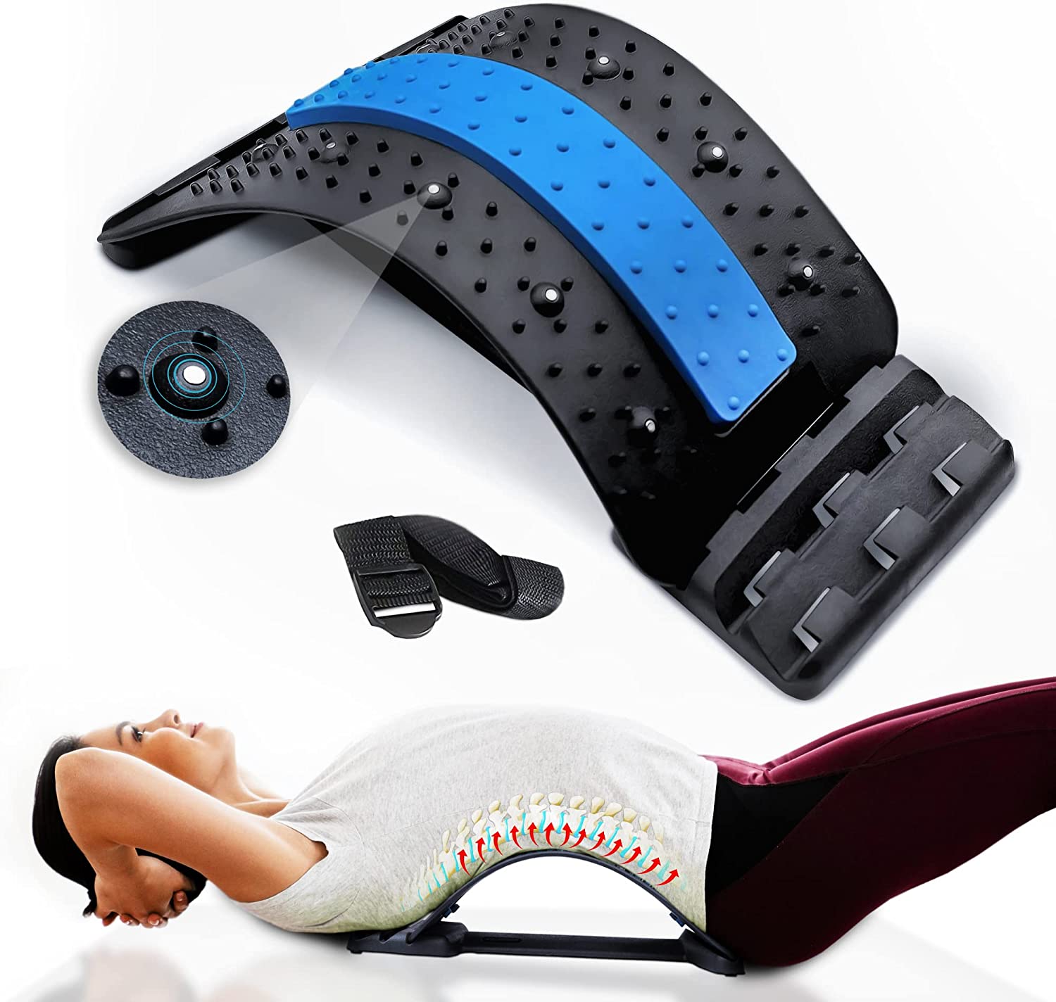 Posture Promises - Back Stretcher Spine Corrector Lumbar Support